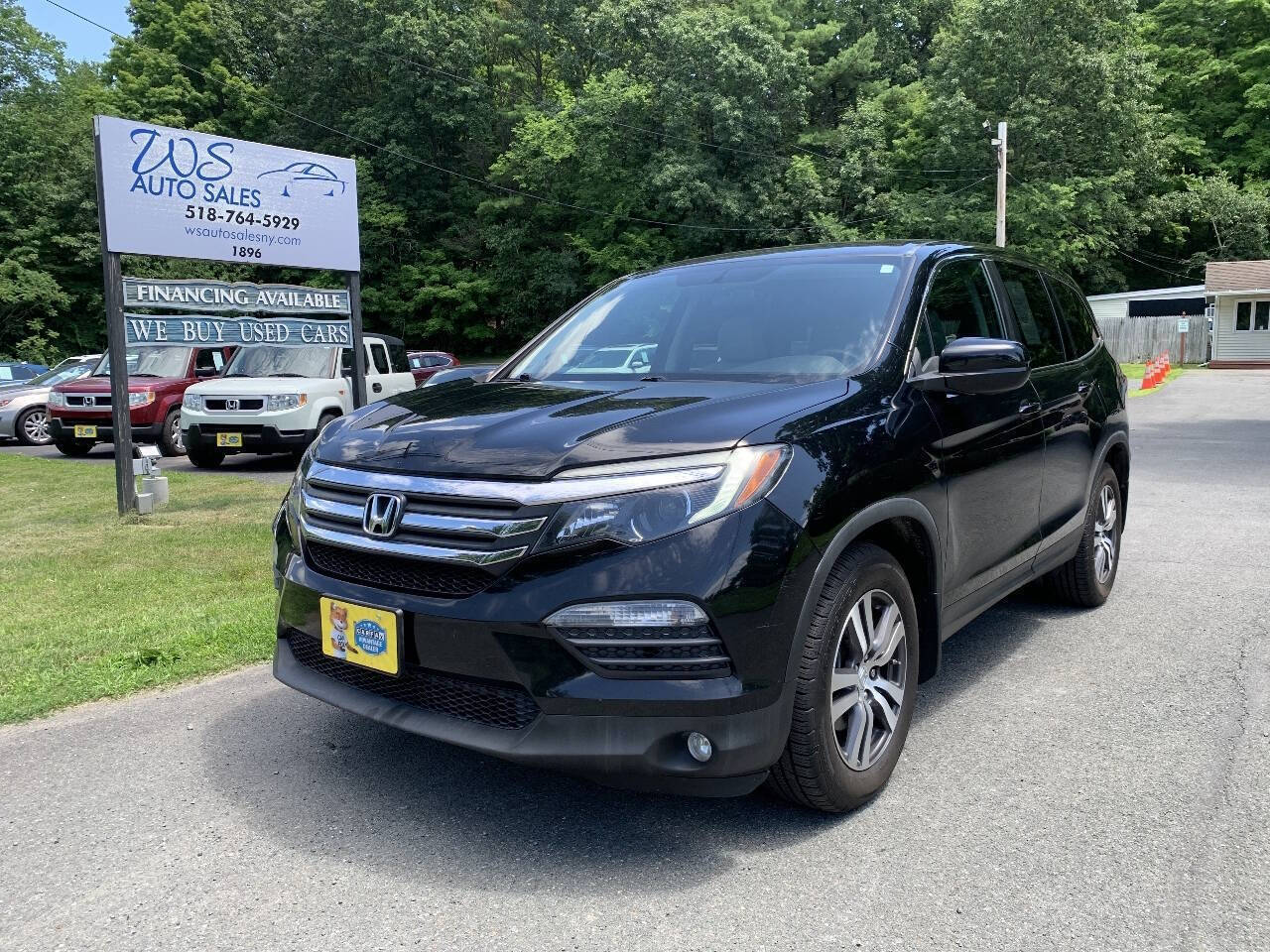 Crystal Black Pearl 2018 Honda Pilot SUV / Crossover Front-Wheel Drive 6-Speed Automatic