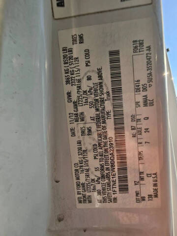 2013 Ford E-Series E-150