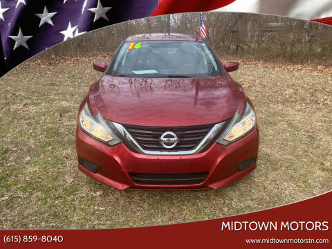 2016 Nissan Altima for sale at Midtown Motors in Greenbrier TN