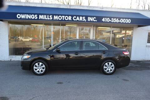 2011 Toyota Camry for sale at Owings Mills Motor Cars in Owings Mills MD