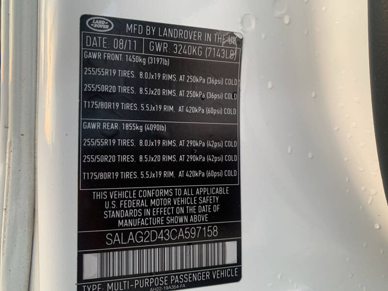 2012 Land Rover LR4 HSE