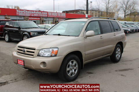 2005 Toyota Highlander for sale at Your Choice Autos - Waukegan in Waukegan IL