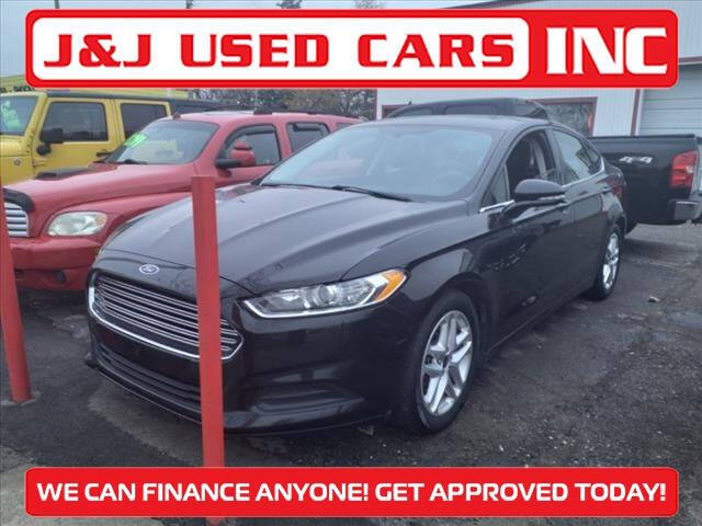 2016 Ford Fusion for sale at J & J Used Cars inc in Wayne MI