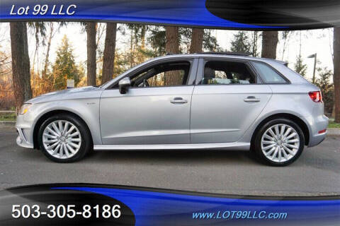 2016 Audi A3 Sportback e-tron for sale at LOT 99 LLC in Milwaukie OR