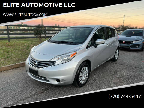 2015 Nissan Versa Note for sale at ELITE AUTOMOTIVE LLC in Alpharetta GA