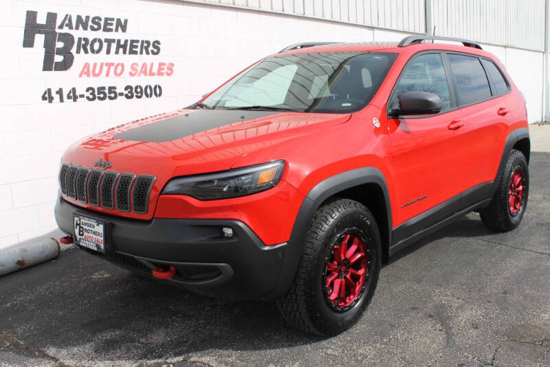 2019 Jeep Cherokee for sale at HANSEN BROTHERS AUTO SALES in Milwaukee WI
