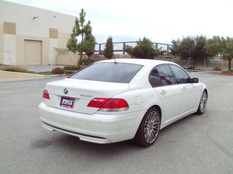 2008 BMW 7 Series for sale at Oceansky Auto in Brea CA