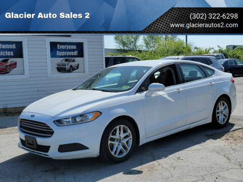 2016 Ford Fusion for sale at Glacier Auto Sales 2 in New Castle DE