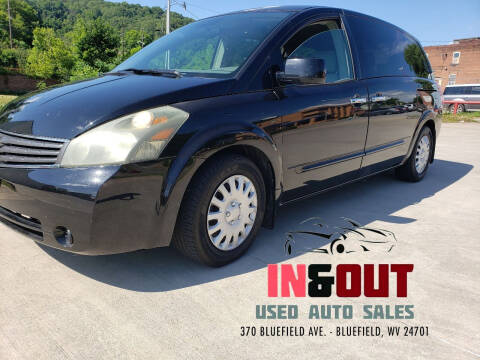 2007 Nissan Quest for sale at In & Out Used Auto Sales in Bluefield WV