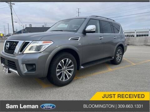 2018 Nissan Armada for sale at Sam Leman Ford in Bloomington IL