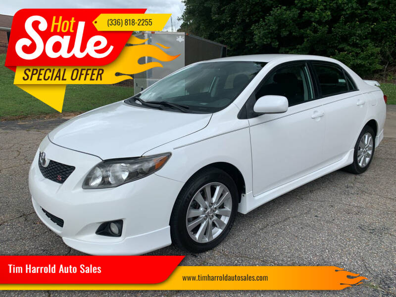 2010 Toyota Corolla for sale at Tim Harrold Auto Sales in Wilkesboro NC