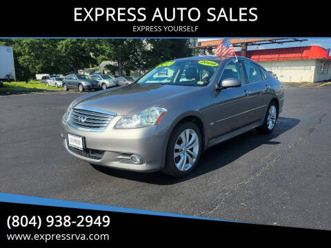 2009 Infiniti M35 for sale at EXPRESS AUTO SALES in Midlothian VA