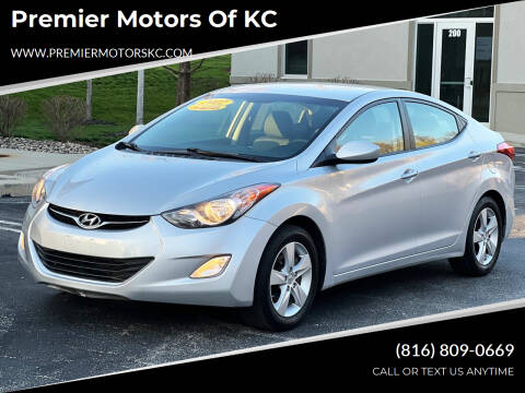 2012 Hyundai Elantra for sale at Premier Motors of KC in Kansas City MO