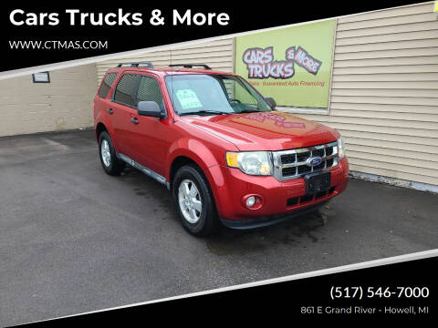 2010 Ford Escape for sale at Cars Trucks & More in Howell MI
