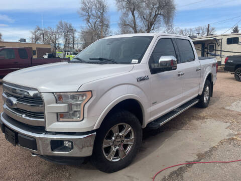 2015 Ford F-150 for sale at PYRAMID MOTORS AUTO SALES in Florence CO