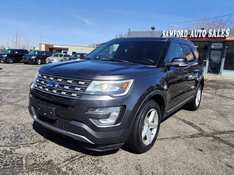 2016 Ford Explorer for sale at Samford Auto Sales in Riverview MI