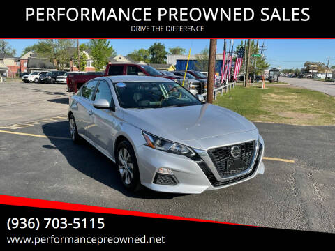 2019 Nissan Altima for sale at PERFORMANCE PREOWNED SALES in Conroe TX