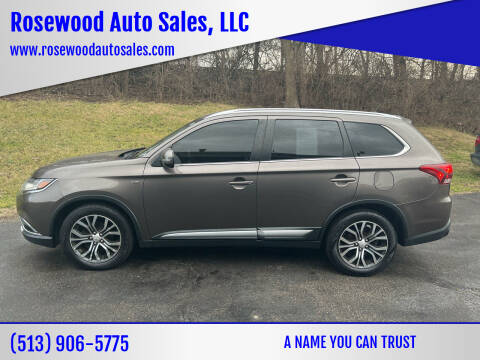 2016 Mitsubishi Outlander for sale at Rosewood Auto Sales, LLC in Hamilton OH