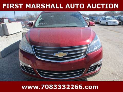 2014 Chevrolet Traverse for sale at First Marshall Auto Auction in Harvey IL