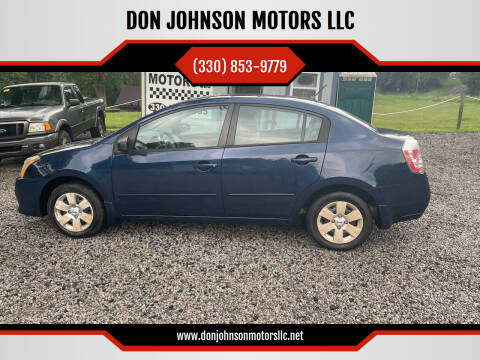 2011 Nissan Sentra for sale at DON JOHNSON MOTORS LLC in Lisbon OH