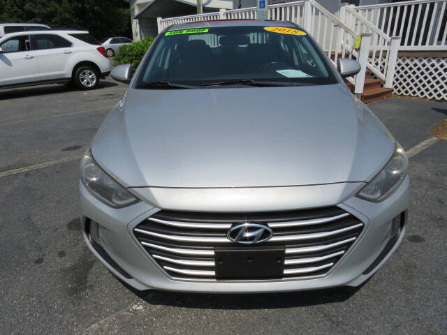 2018 Hyundai ELANTRA for sale at Colbert's Auto Outlet in Hickory, NC