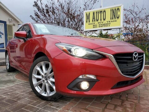 2015 Mazda MAZDA3 for sale at M AUTO, INC in Millcreek UT