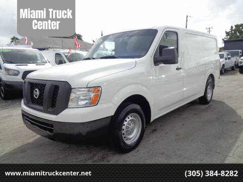 2018 Nissan NV for sale at Miami Truck Center in Hialeah FL