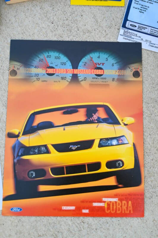 2003 Ford Mustang SVT Cobra