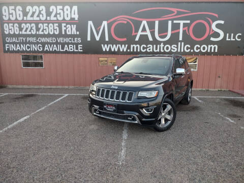 2014 Jeep Grand Cherokee for sale at MC Autos LLC in Pharr TX