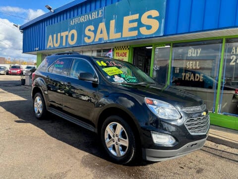 2016 Chevrolet Equinox for sale at Affordable Auto Sales of Michigan in Pontiac MI