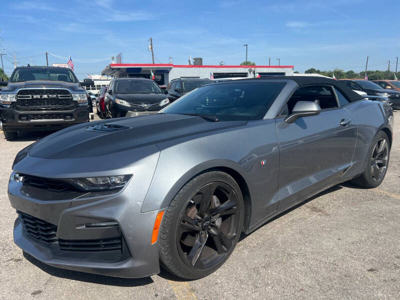 Used 2020 Chevrolet Camaro 2SS with VIN 1G1FH3D71L0129700 for sale in Garland, TX