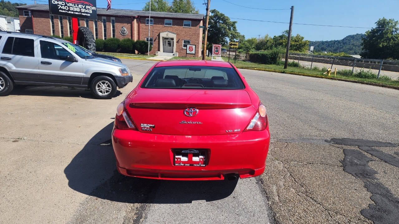 2006 Toyota Camry Solara for sale at River Front Motors in Bellaire, OH