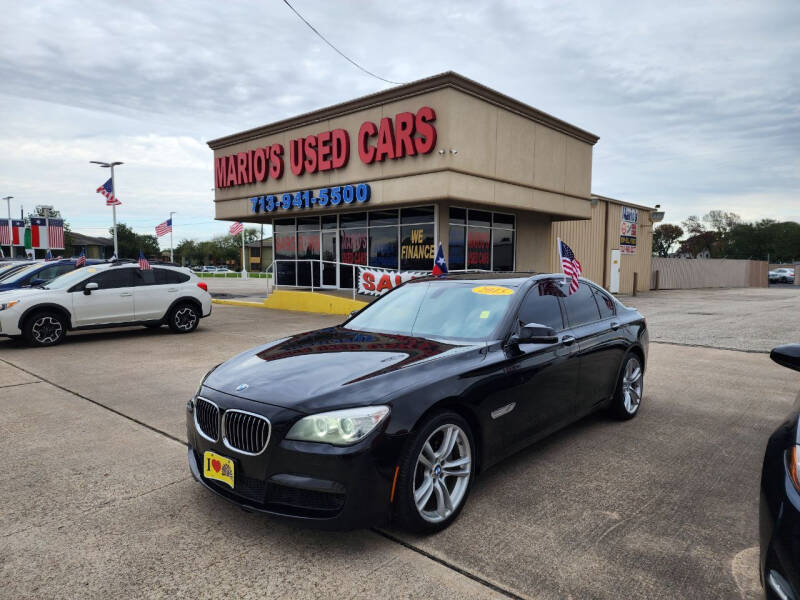 Used 2015 BMW 7 Series 740i with VIN WBAYA6C59FG273123 for sale in Houston, TX