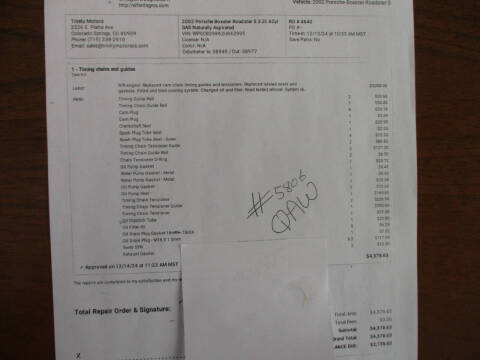 2002 Porsche Boxster S