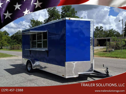 2025 7x14 Single Axle 7x14SA CONCESSION TRAILER for sale at Trailer Solutions, LLC in Fitzgerald GA