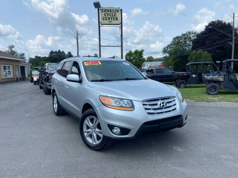 2011 Hyundai Santa Fe for sale at Conklin Cycle Center in Binghamton NY