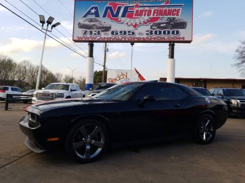 2014 Dodge Challenger for sale at ANF AUTO FINANCE in Houston TX
