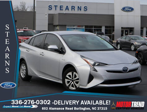 2018 Toyota Prius for sale at Stearns Ford in Burlington NC