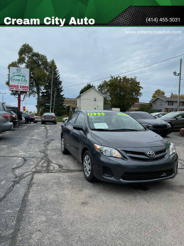 2011 Toyota Corolla for sale at Cream City Auto in Milwaukee WI