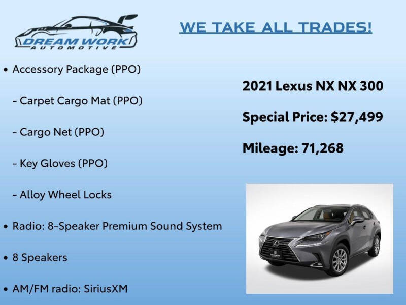 2021 Lexus NX 300