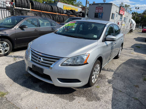 2015 Nissan Sentra for sale at Fulton Used Cars in Hempstead NY