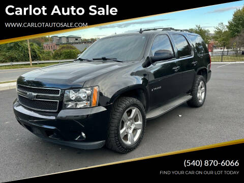 2009 Chevrolet Tahoe for sale at Carlot Auto Sale in Fredericksburg VA