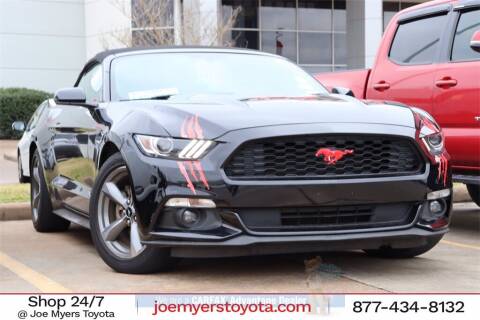 2017 Ford Mustang for sale at Joe Myers Toyota PreOwned in Houston TX