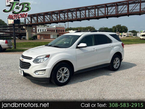 2016 Chevrolet Equinox for sale at J & B Motors in Wood River NE