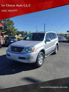 2004 Lexus GX 470 for sale at 1st Choice Auto L.L.C in Oklahoma City OK
