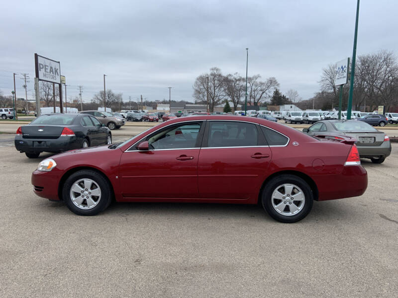2008 Chevrolet Impala for sale at Peak Motors in Loves Park IL