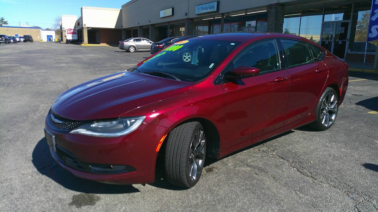 2015 Chrysler 200 for sale at Z Auto Sport LLC in Xenia, OH