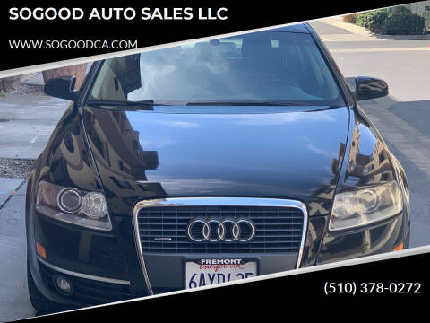 2007 Audi A6 for sale at SOGOOD AUTO SALES LLC in Newark CA