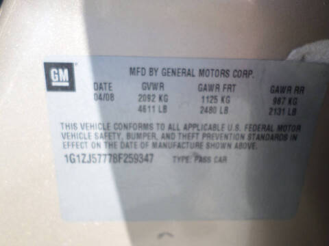 2008 Chevrolet Malibu LT