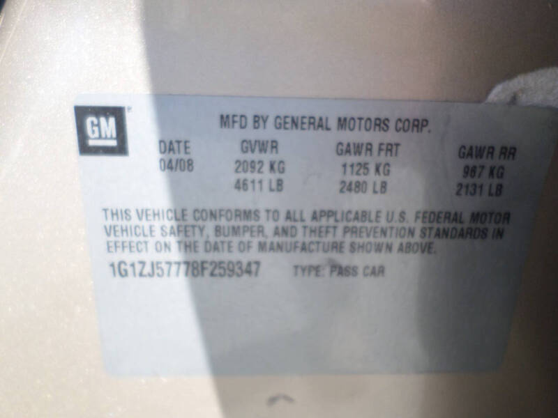 2008 Chevrolet Malibu LT